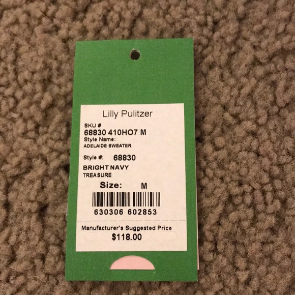 Lily Pulitzer Adelaide Sweater - Treasure - Picture 6 of 6
